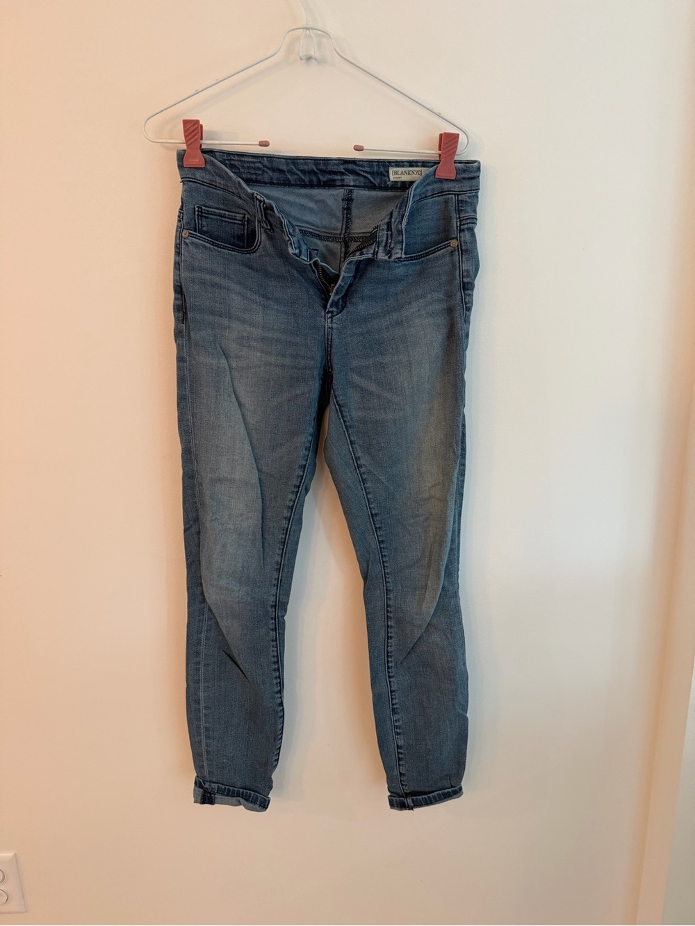 Blank NYC Slim Stretch Mid Blue Jeggings
